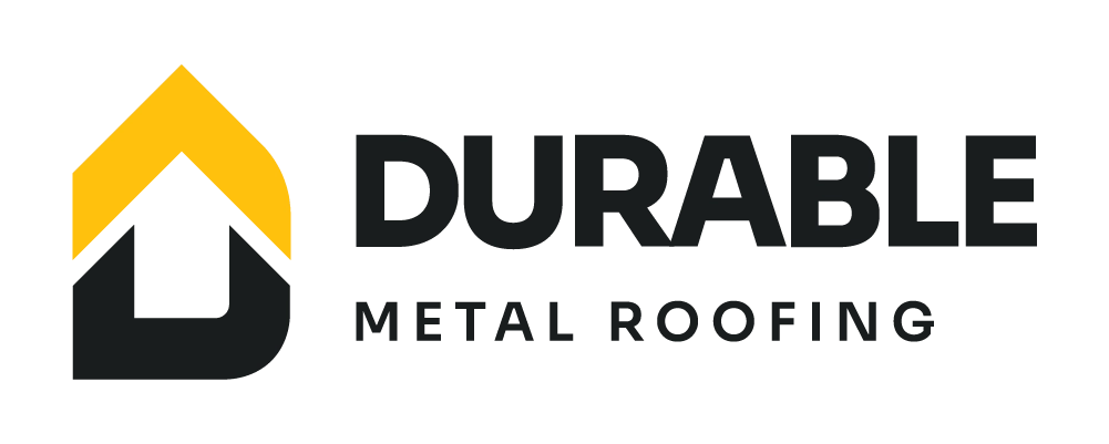 Durable Metal Roofing Color Logo Horizontal